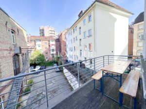 Balkon mit Ausblick