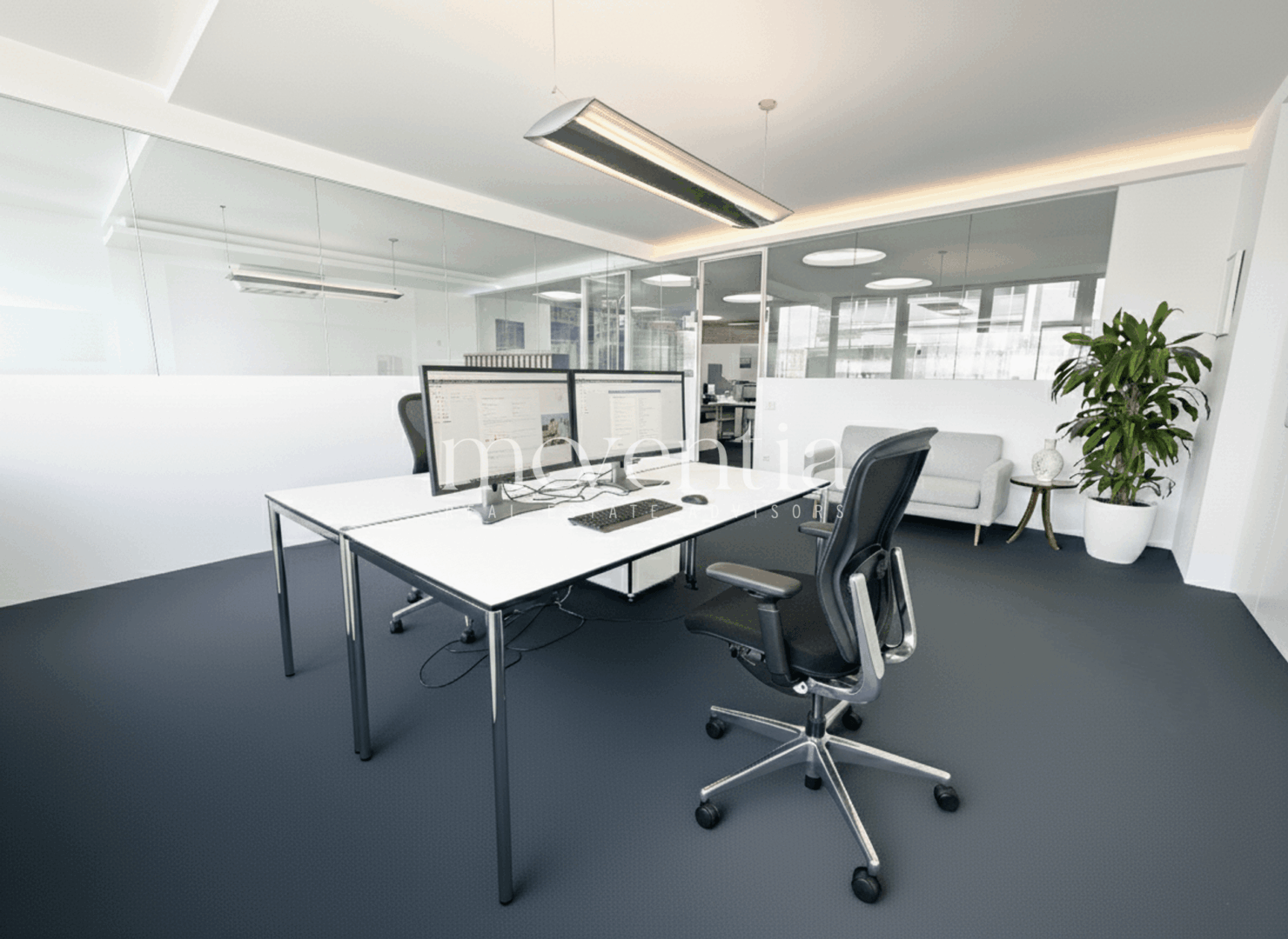 Musterbüro Visualisierung