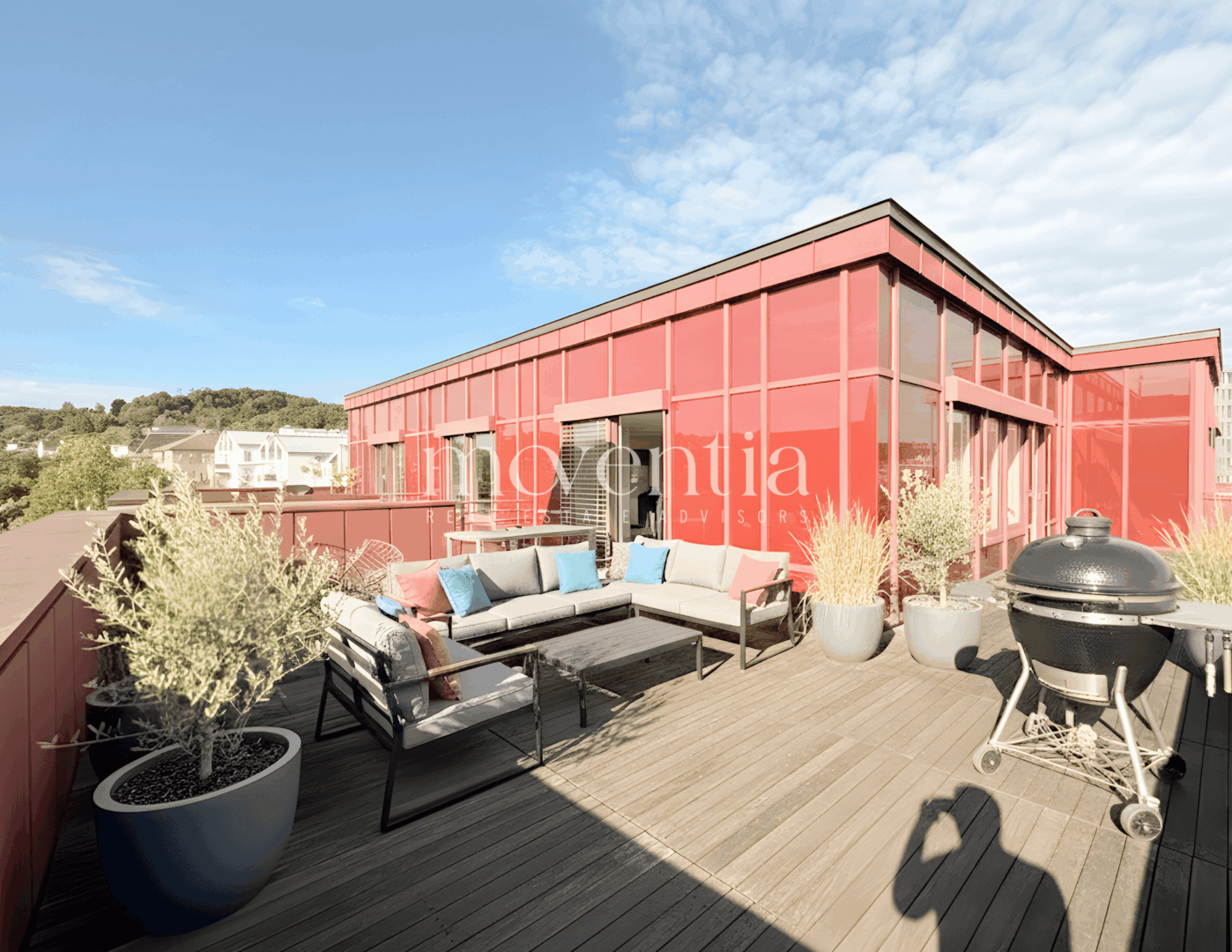 Visualisierung Dachterrasse