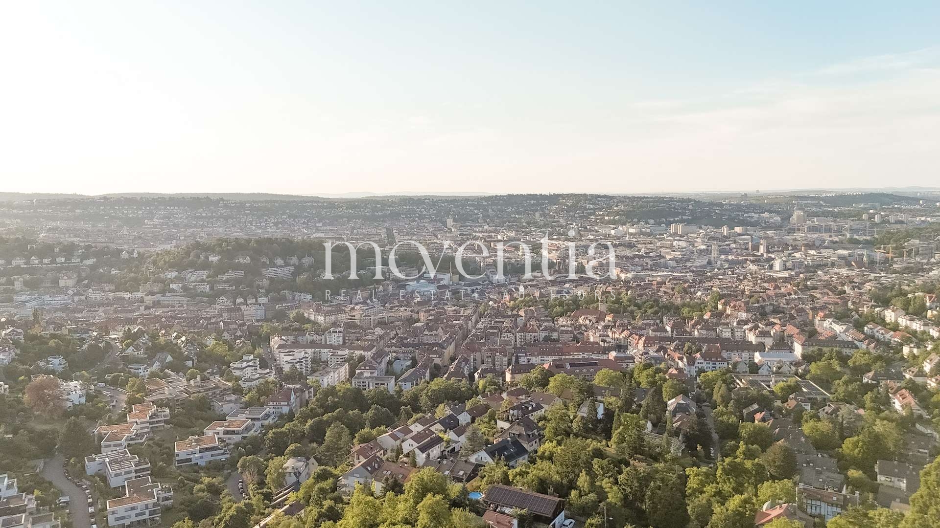 Ausblick über Stuttgart
