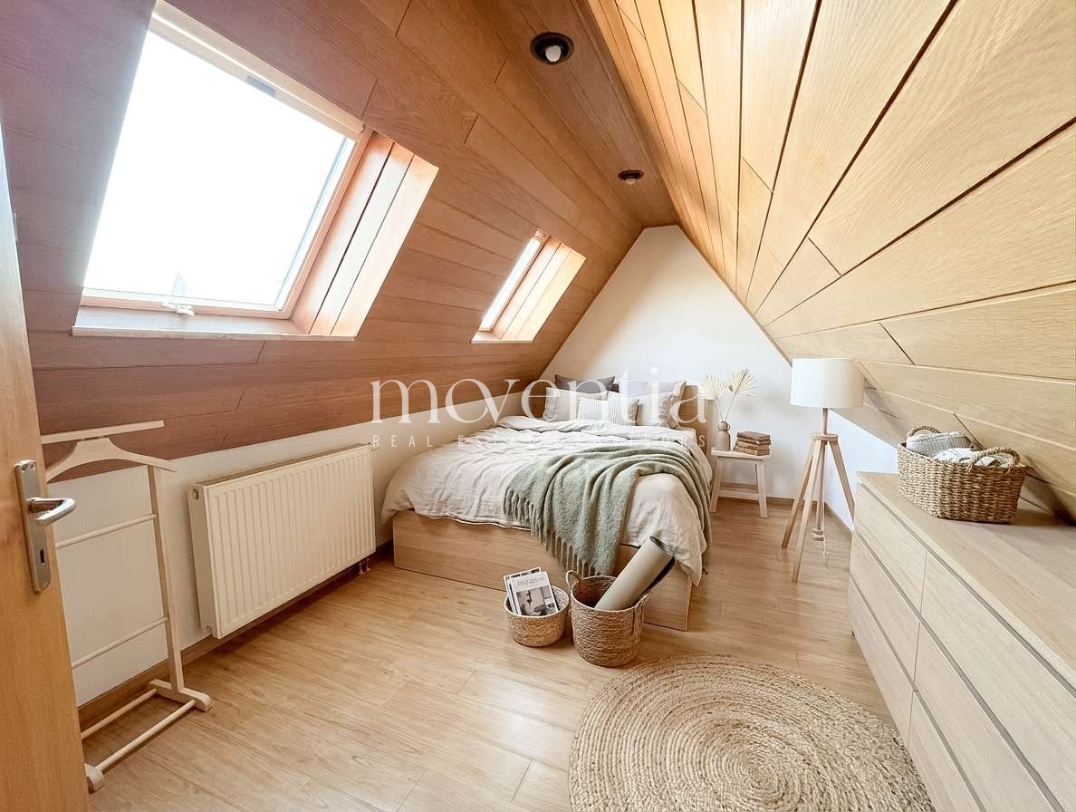 Schlafzimmer eingerichtet