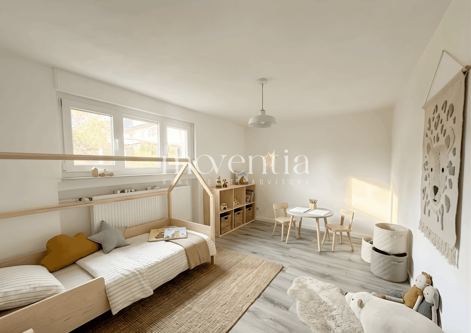 Kinderzimmer digital eingerichtet