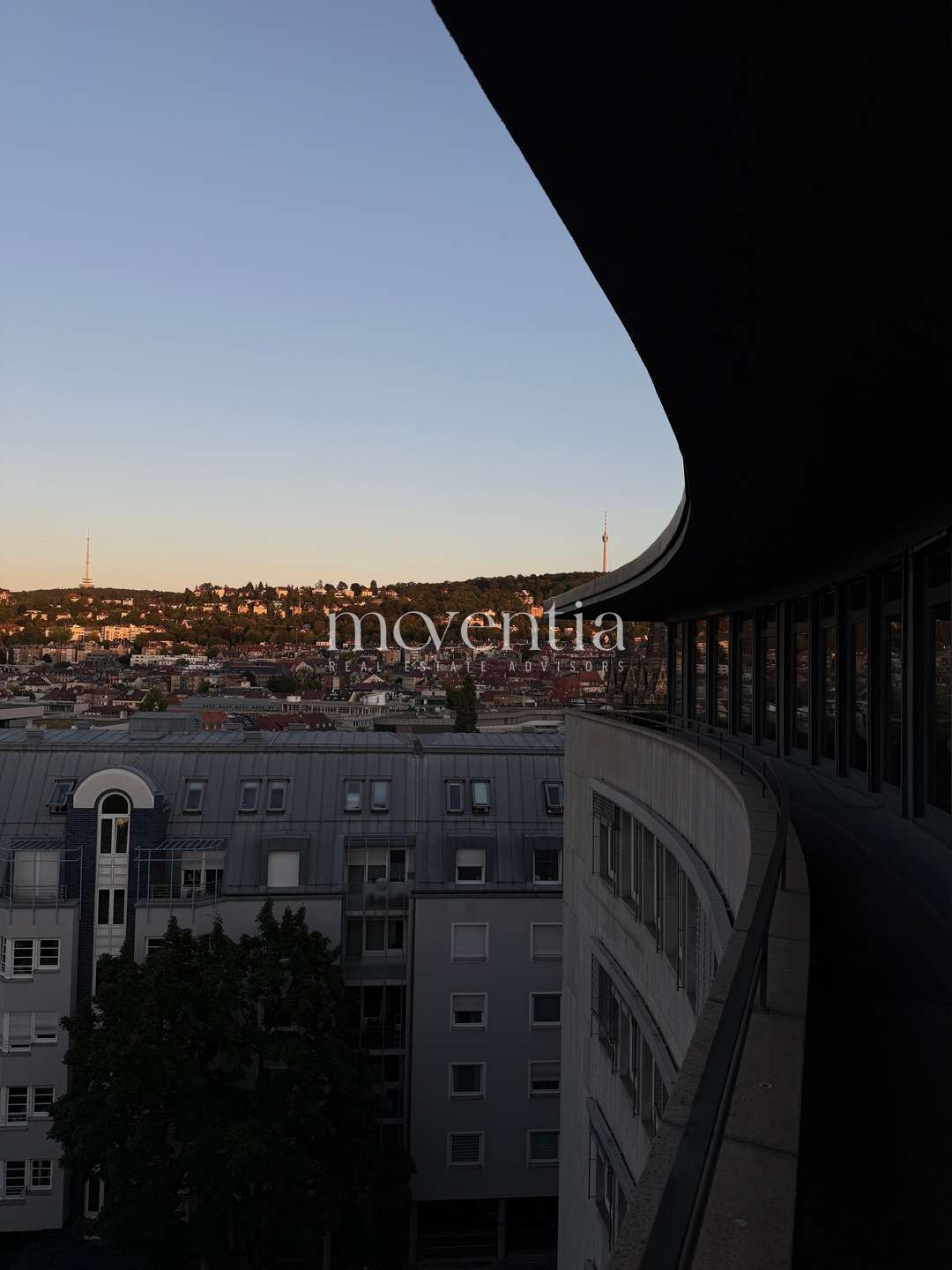 Dachterrasse mit Aubslick