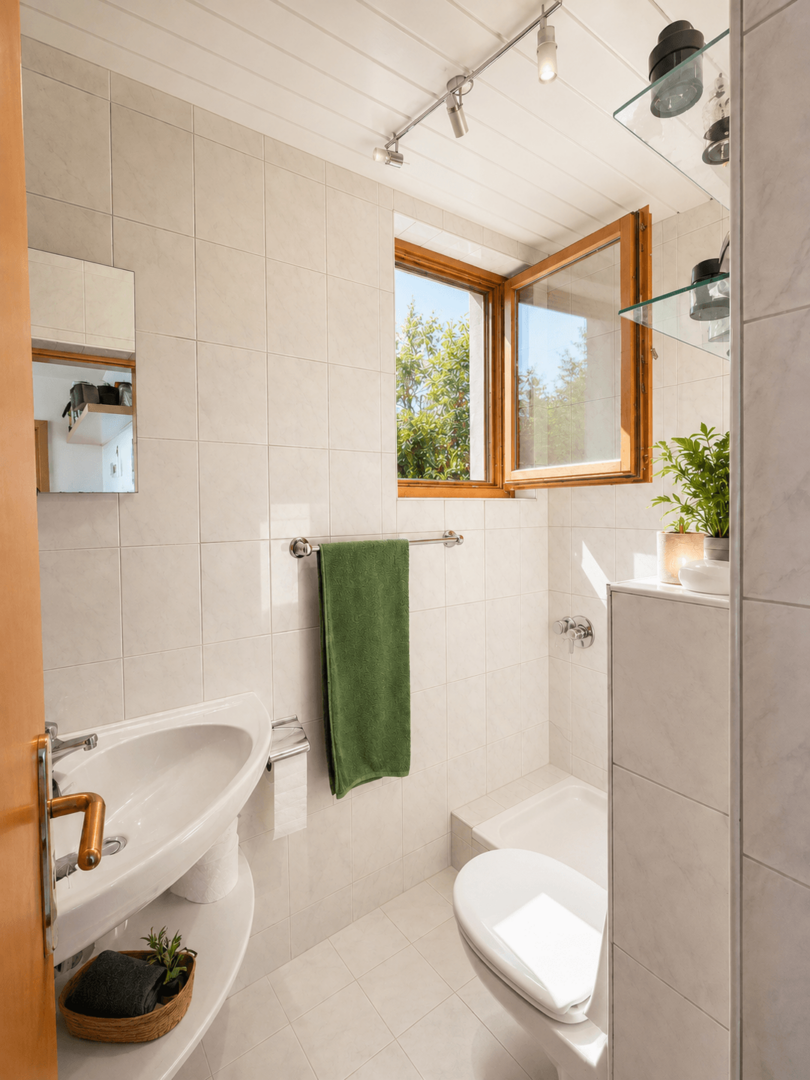 Einliegerwohnung Badezimmer KG