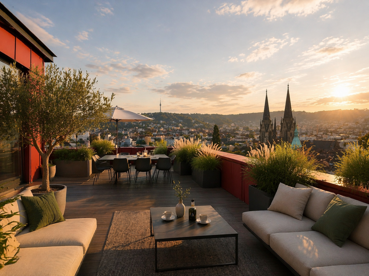 Dachterrasse